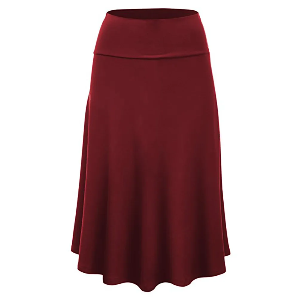 JAYCOSIN 2019 Summer Skirt Women Plus Size Solid Flare Hem High Waist Midi Skirt Sexy Uniform Pleated Skirt 4
JAYCOSIN 2019 Summer Skirt Women Plus Size Solid Flare Hem High Waist Midi Skirt Sexy Uniform Pleated Skirt 4