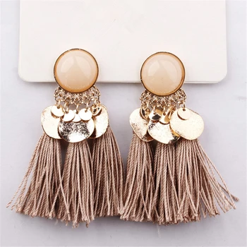 Bohemian Sequins Tassel Earrings for Women Wedding Party Acrylic Beads Statement Drop Earrings Long Vintage Fringing Jewelry
Bohemian Sequins Tassel Earrings for Women Wedding Party Acrylic Beads Statement Drop Earrings Long Vintage Fringing Jewelry