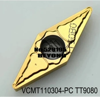 TaeguTec VCMT110304-PC TT9080 VCMT110304 VCMT 110304 Lathe Cutter Tools Carbide Inserts Turning Tool CNC Tools 10pcs Original
TaeguTec VCMT110304-PC TT9080 VCMT110304 VCMT 110304 Lathe Cutter Tools Carbide Inserts Turning Tool CNC Tools 10pcs Original