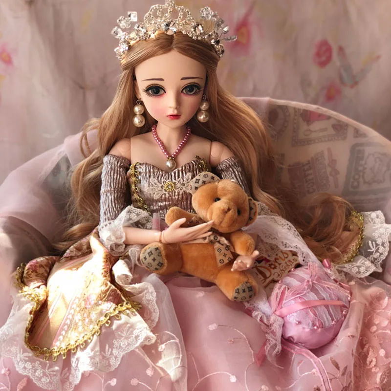 1/3 BJD 60CM Doll toys Top Quality Chinese Doll 18 Joint BJD Ball Joint Doll Fashion Girl Gift toys for girls
1/3 BJD 60CM Doll toys Top Quality Chinese Doll 18 Joint BJD Ball Joint Doll Fashion Girl Gift toys for girls