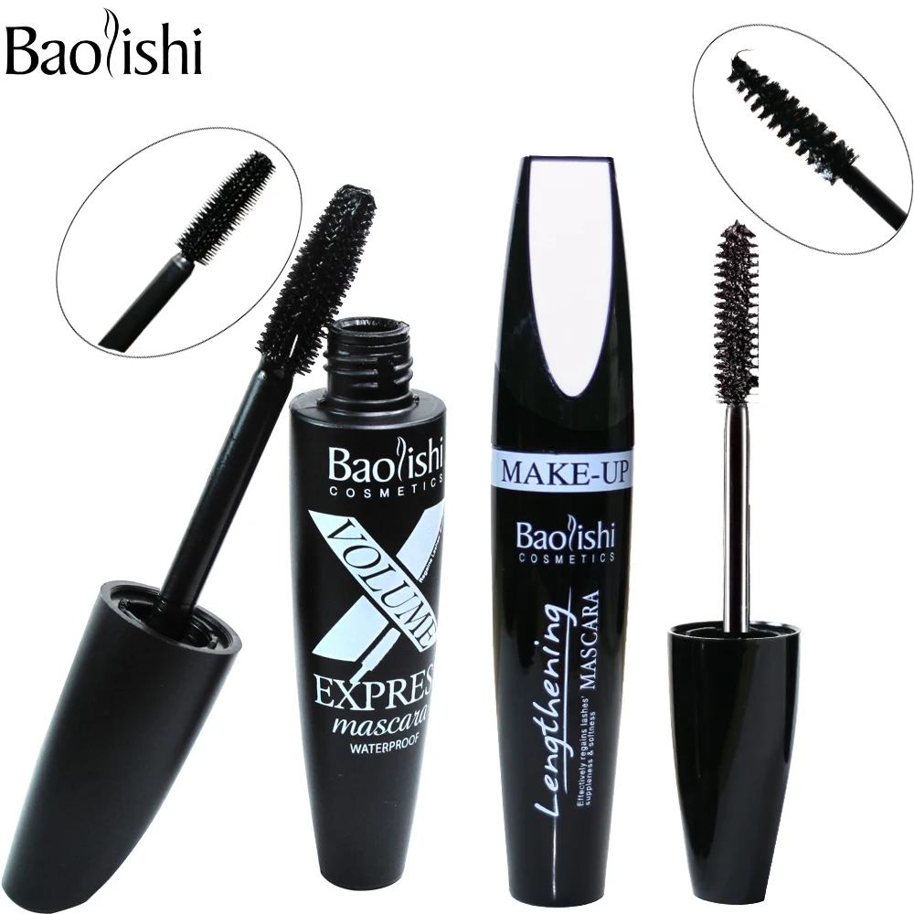 baolishi 2pcs Different brush head combination 3D Fiber Mascara Long Black Lash Eyelash Extension Waterproof Eye Makeup set
baolishi 2pcs Different brush head combination 3D Fiber Mascara Long Black Lash Eyelash Extension Waterproof Eye Makeup set