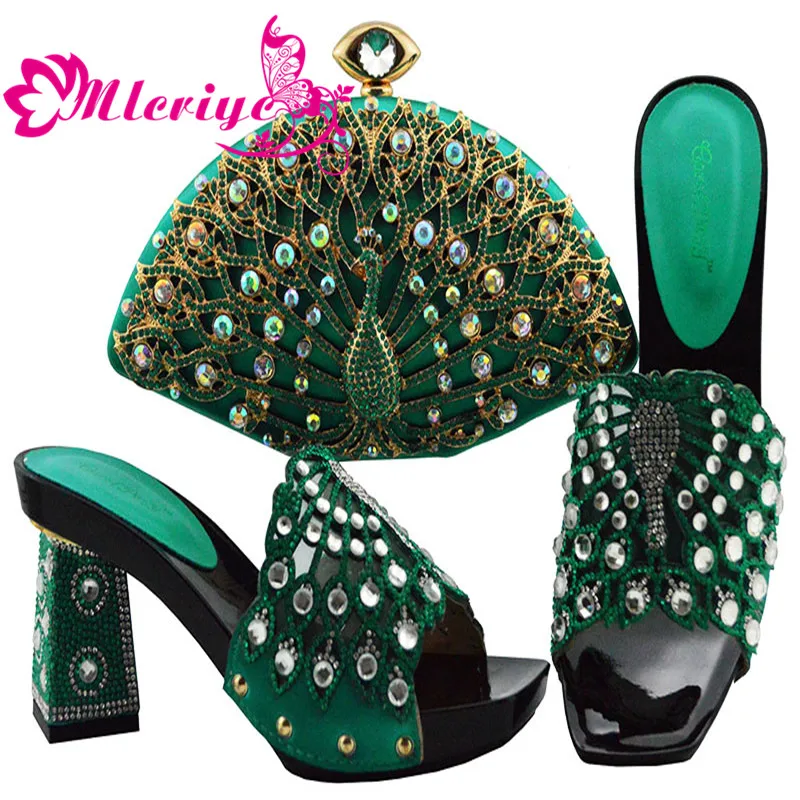 Latest African Wedding Shoes and Bag Set Decorated with Rhinestone Italian Matching Shoe and Bag Set for Wedding Heels Women
Latest African Wedding Shoes and Bag Set Decorated with Rhinestone Italian Matching Shoe and Bag Set for Wedding Heels Women