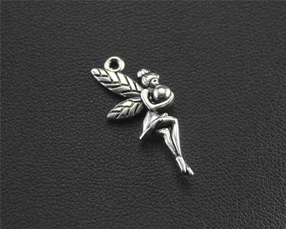 30pcs Antique Sliver Angel with ball Charm DIY Necklace Bracelet Findings 9x22mm A1500
30pcs Antique Sliver Angel with ball Charm DIY Necklace Bracelet Findings 9x22mm A1500