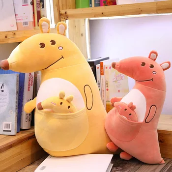 1PC 40/60/75cm Lovely Soft Australia Kangaroo Mother Plush Doll Pillow Baby Appease Sleeping Toys Birthday Gift for Kids
1PC 40/60/75cm Lovely Soft Australia Kangaroo Mother Plush Doll Pillow Baby Appease Sleeping Toys Birthday Gift for Kids