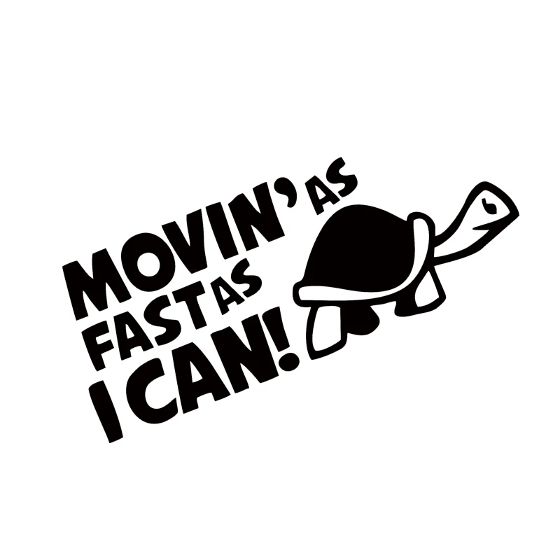 Car Stying Auto Moving As Fastas I Can Funny Car Window Bumper Sticker Decal Styling JDM
Car Stying Auto Moving As Fastas I Can Funny Car Window Bumper Sticker Decal Styling JDM