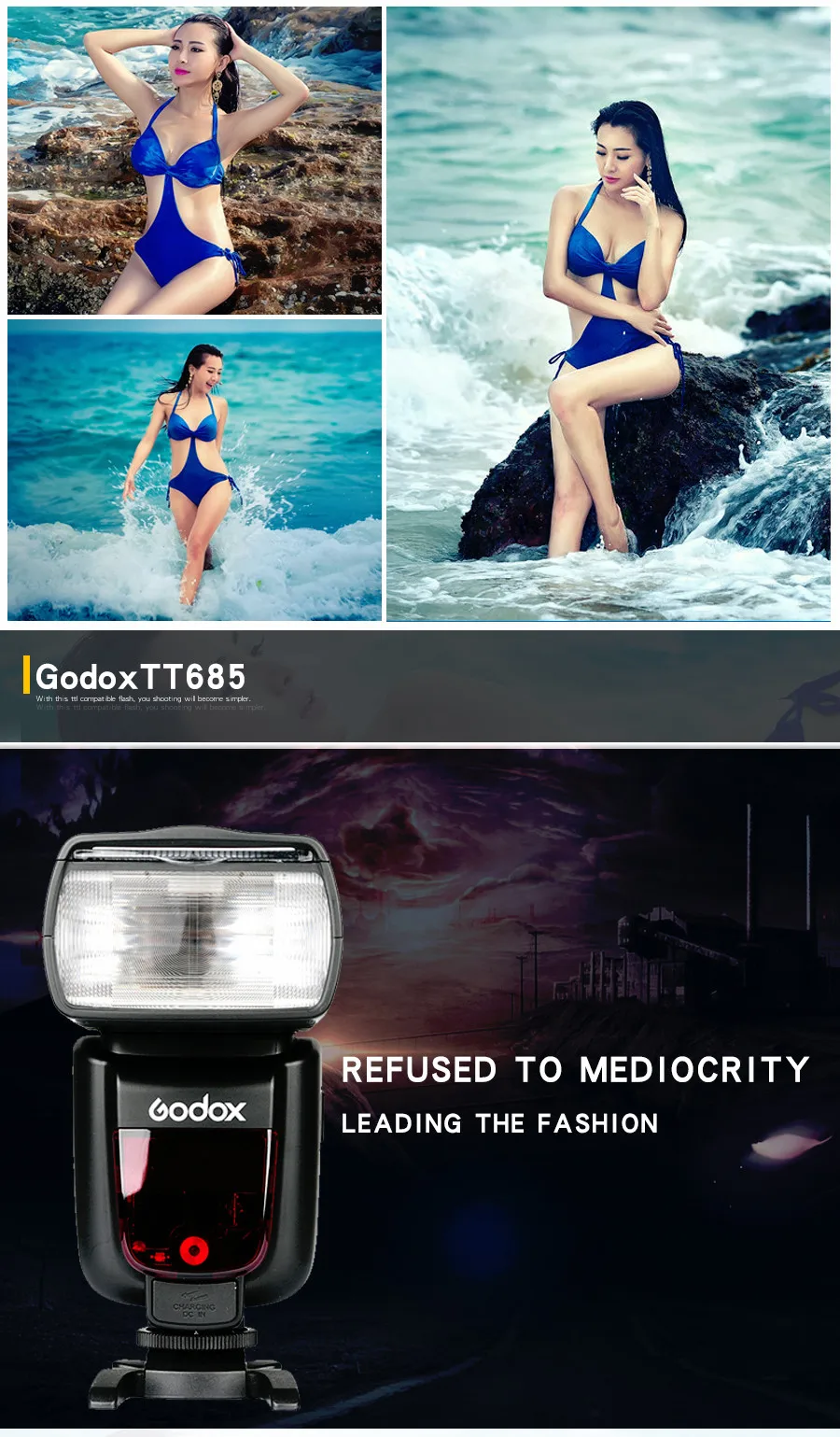 Godox TT685 TT685C TT685N TT685S TT685F TT685O Flash TTL HSS Camera Flash speedlite for Canon Nikon Sony Fuji Olympus Camera