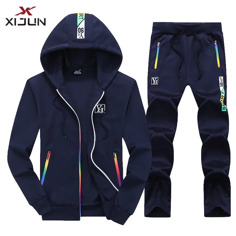 Xijun 2018 Men Hoodies and pants Sets Youth Sweatshirt Men Casual Zipper Outwear Clothes Spring Antumn Fleece Tracksuit Suits
Xijun 2018 Men Hoodies and pants Sets Youth Sweatshirt Men Casual Zipper Outwear Clothes Spring Antumn Fleece Tracksuit Suits