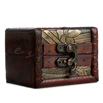 2018 Vintage Small Wooden Lock Jewelry Holder Storage Necklace Bracelet Gift Box Case Jewelry Tools Equipments A14_20
2018 Vintage Small Wooden Lock Jewelry Holder Storage Necklace Bracelet Gift Box Case Jewelry Tools Equipments A14_20