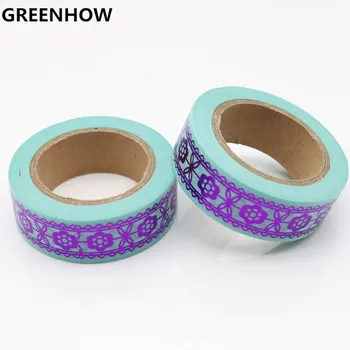 GREENHOW Forest Flowers washi tape DIY decoration scrapbooking planner masking tape adhesive tape label sticker stationery 2007
GREENHOW Forest Flowers washi tape DIY decoration scrapbooking planner masking tape adhesive tape label sticker stationery 2007