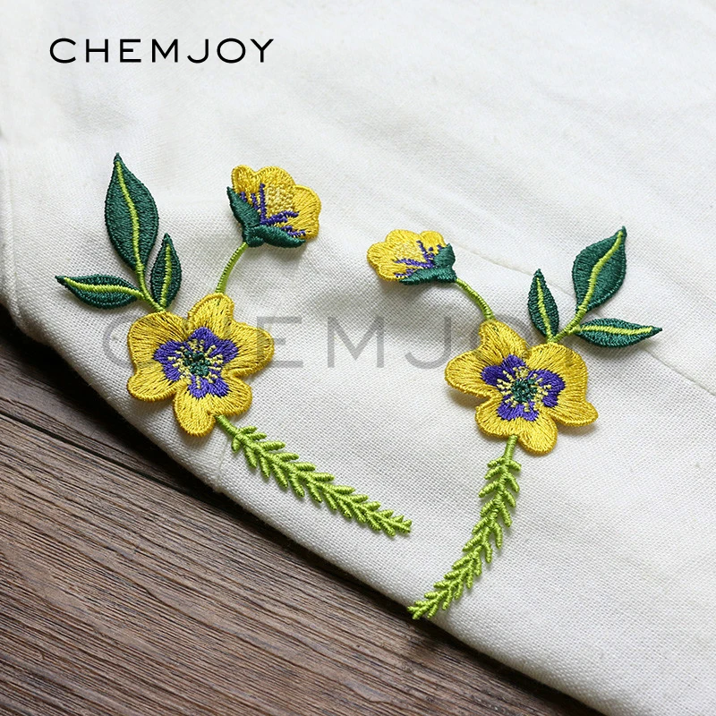 1 Pair of Embroidery Yellow Flower Patches for Clothes Sewing Flower Applique for Jackets Applications Patch for Shoes Backpack
1 Pair of Embroidery Yellow Flower Patches for Clothes Sewing Flower Applique for Jackets Applications Patch for Shoes Backpack