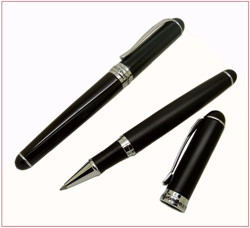 XL109 Excutive Roller ball pen black stainless steel high quality wholesale pen
XL109 Excutive Roller ball pen black stainless steel high quality wholesale pen