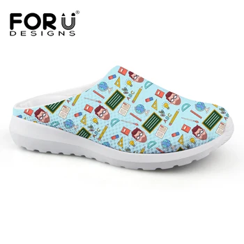 FORUDESIGNS Summer Sandals Men Cute Teachers Pattern Casual Men House Slippers Slip-on Mesh Beach Sandals for Teenage Boys 2018
FORUDESIGNS Summer Sandals Men Cute Teachers Pattern Casual Men House Slippers Slip-on Mesh Beach Sandals for Teenage Boys 2018