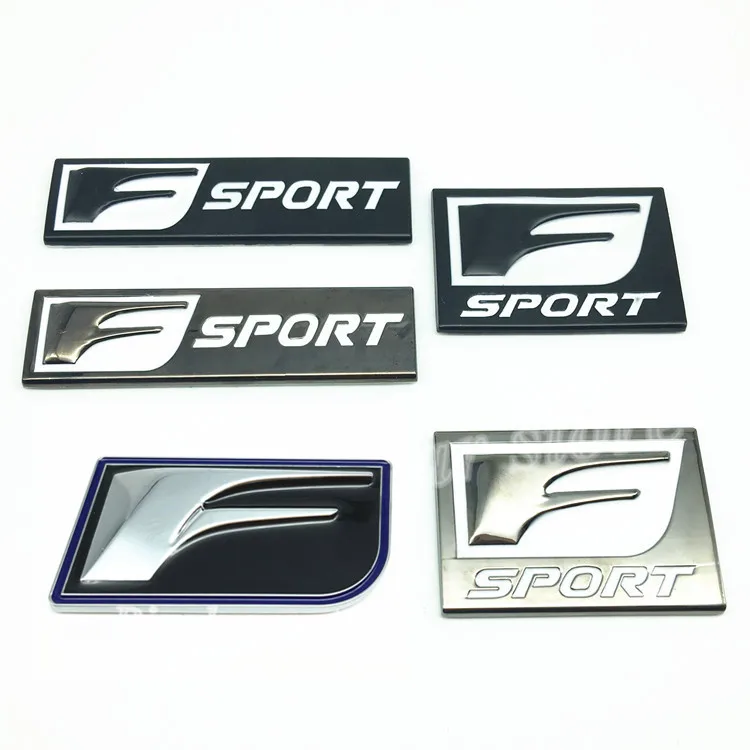 New F Sport FSport 3D Metal Badge Decal Rear Trunk Emblem Sticker for IS ISF GS RX RX350 ES IS250 ES350 LX570 CT200 Car Styling
New F Sport FSport 3D Metal Badge Decal Rear Trunk Emblem Sticker for IS ISF GS RX RX350 ES IS250 ES350 LX570 CT200 Car Styling