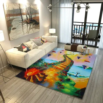 Creative 3D Printed Green Flower Hallway Carpets For Living Room Home Area Rug Kitchen Bathroom Antiskid Mats Coffee Table Rugs
Creative 3D Printed Green Flower Hallway Carpets For Living Room Home Area Rug Kitchen Bathroom Antiskid Mats Coffee Table Rugs