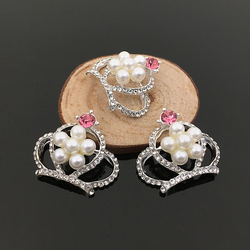 Decorative Metal Rhinestone Button Crown Shape Flatback silver Plated pearl Flower Center DIY Accessories
Decorative Metal Rhinestone Button Crown Shape Flatback silver Plated pearl Flower Center DIY Accessories