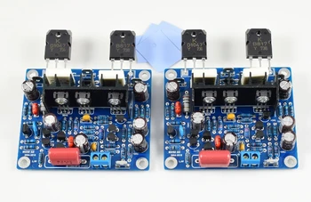 One pair 2pcs HiFi MX50 SE 2.0 dual channel 2x 100W Stereo Power amplifier board home theater amplifier transistorKTB817,KTD1047
One pair 2pcs HiFi MX50 SE 2.0 dual channel 2x 100W Stereo Power amplifier board home theater amplifier transistorKTB817,KTD1047