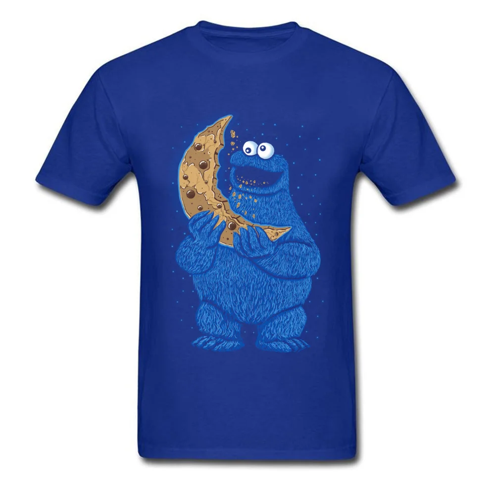 Cookie Moon Tops T Shirt 2018 New Fashion O-Neck Design Short Sleeve All Cotton Mens T-Shirt Casual T Shirt Free Shipping Cookie Moon blue