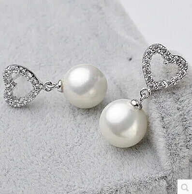 925 silver real natural big Freshwater pearl earring round pearl earrings to light Women Love Earrings
925 silver real natural big Freshwater pearl earring round pearl earrings to light Women Love Earrings