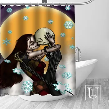 Custom The Nightmare Before Christmas Shower Curtain Polyester Fabric Bathroom Curtain Hooks Mildew Resistant Bathroom Decor
Custom The Nightmare Before Christmas Shower Curtain Polyester Fabric Bathroom Curtain Hooks Mildew Resistant Bathroom Decor