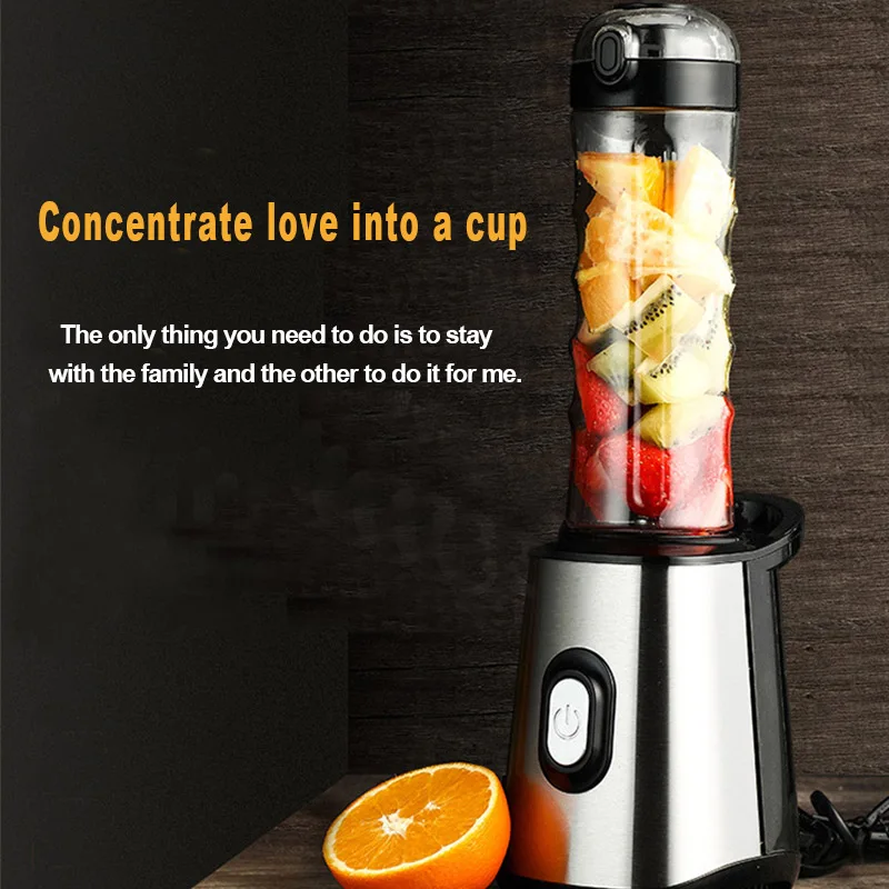 Multi-function juice cup juicer Mini household portable electric juicer Portable mixer Juicers
Multi-function juice cup juicer Mini household portable electric juicer Portable mixer Juicers