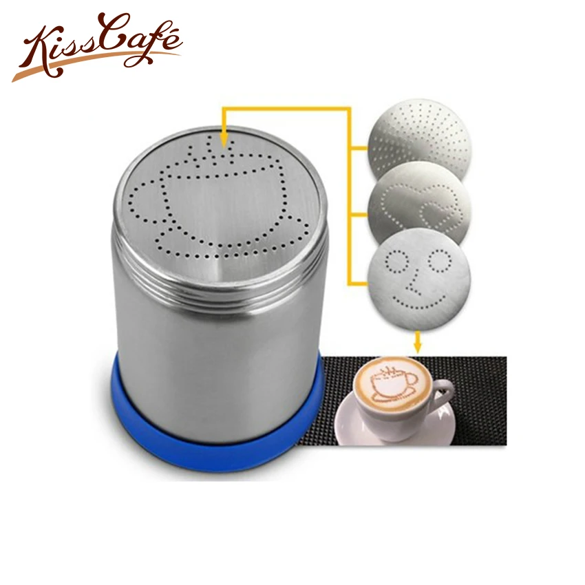 Stainless Steel Drawing Die Sprinkle Cocoa Cinnamon Sugar Gauze Mesh Jar Seasoning Bottle Fancy Coffee Powder Duster Shaker Can
Stainless Steel Drawing Die Sprinkle Cocoa Cinnamon Sugar Gauze Mesh Jar Seasoning Bottle Fancy Coffee Powder Duster Shaker Can