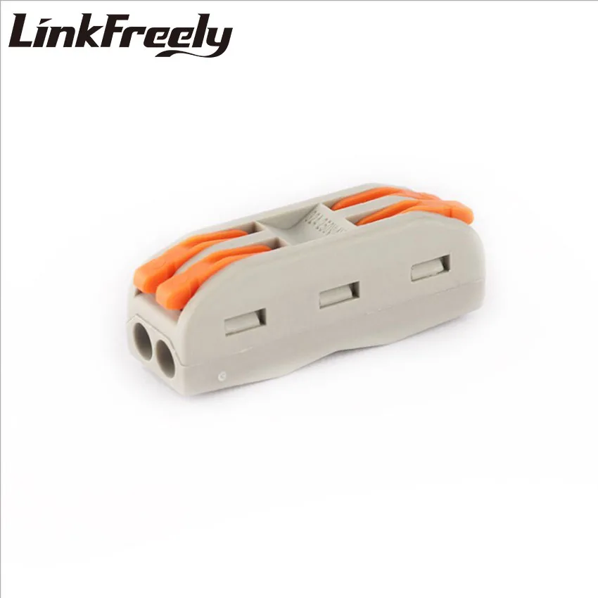 SPL-2 20pcs Quick Wire Connector Teminator Lug 32A 400V 0.08-4mm^2 Spring Faston Terminal Block Connector Set Electric
SPL-2 20pcs Quick Wire Connector Teminator Lug 32A 400V 0.08-4mm^2 Spring Faston Terminal Block Connector Set Electric