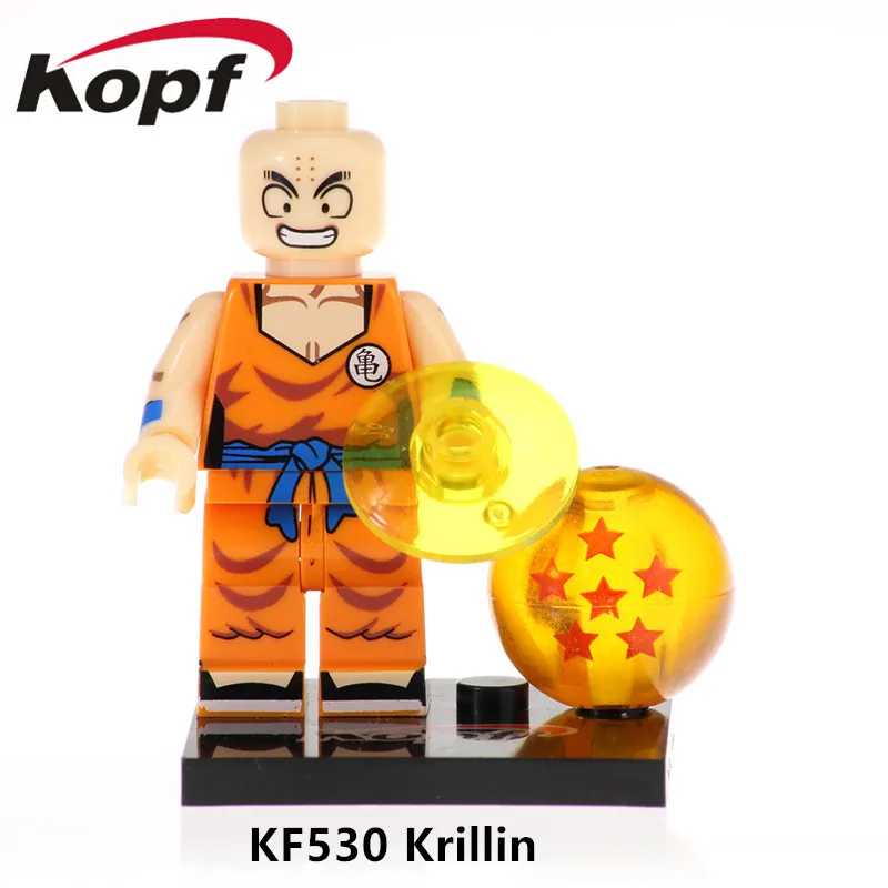 Single Sale Super Heroes Dragon Ball Assemble Golden Frezer Gotenks Krillin Bricks Vegeta Building Blocks For Children Toy KF530
Single Sale Super Heroes Dragon Ball Assemble Golden Frezer Gotenks Krillin Bricks Vegeta Building Blocks For Children Toy KF530