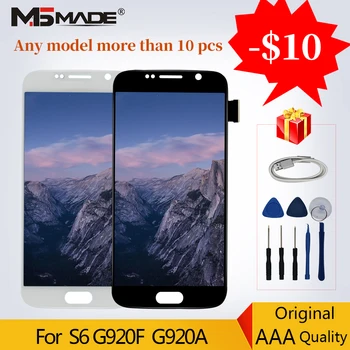 Original LCDs For Samsung Galaxy S6 G920 G920F G920I G920P G920V G920A LCD Display Touch Screen Digitizer Replacement Parts
Original LCDs For Samsung Galaxy S6 G920 G920F G920I G920P G920V G920A LCD Display Touch Screen Digitizer Replacement Parts