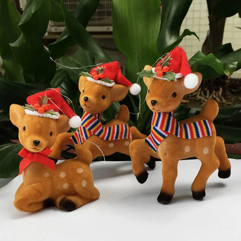 Christmas Tree Decoration Dolls Deer Elk Hanging Ornament Santa Claus Reindeer Toy Gifts Christmas Decorations
Christmas Tree Decoration Dolls Deer Elk Hanging Ornament Santa Claus Reindeer Toy Gifts Christmas Decorations