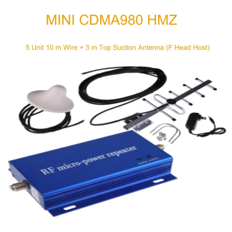 CDMA 980 Cellular Signal Repeater MINI CDMA 980 mhz Mobile Signal Amplifier signal booster 980HMz Cell Phone Booster
CDMA 980 Cellular Signal Repeater MINI CDMA 980 mhz Mobile Signal Amplifier signal booster 980HMz Cell Phone Booster