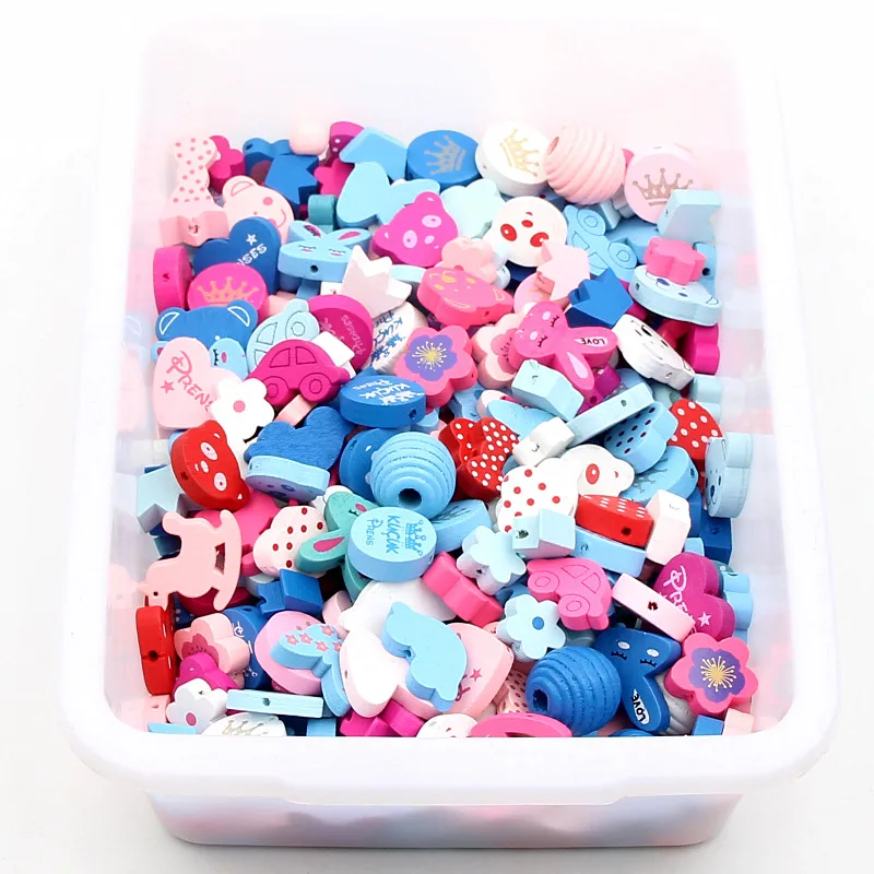 50pcs Wooden Beads Multicolor Spacer Beading Wood Bead for jewelry Making DIY Baby Crafts Kids Toys & Pacifier Clip 
50pcs Wooden Beads Multicolor Spacer Beading Wood Bead for jewelry Making DIY Baby Crafts Kids Toys & Pacifier Clip
