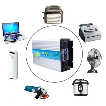 Digital Display 6000W Peak 3kW Inverter 12V DC to 230V AC 3000W Pure Sine Wave Inverter 3000W pure sinus inverter
Digital Display 6000W Peak 3kW Inverter 12V DC to 230V AC 3000W Pure Sine Wave Inverter 3000W pure sinus inverter