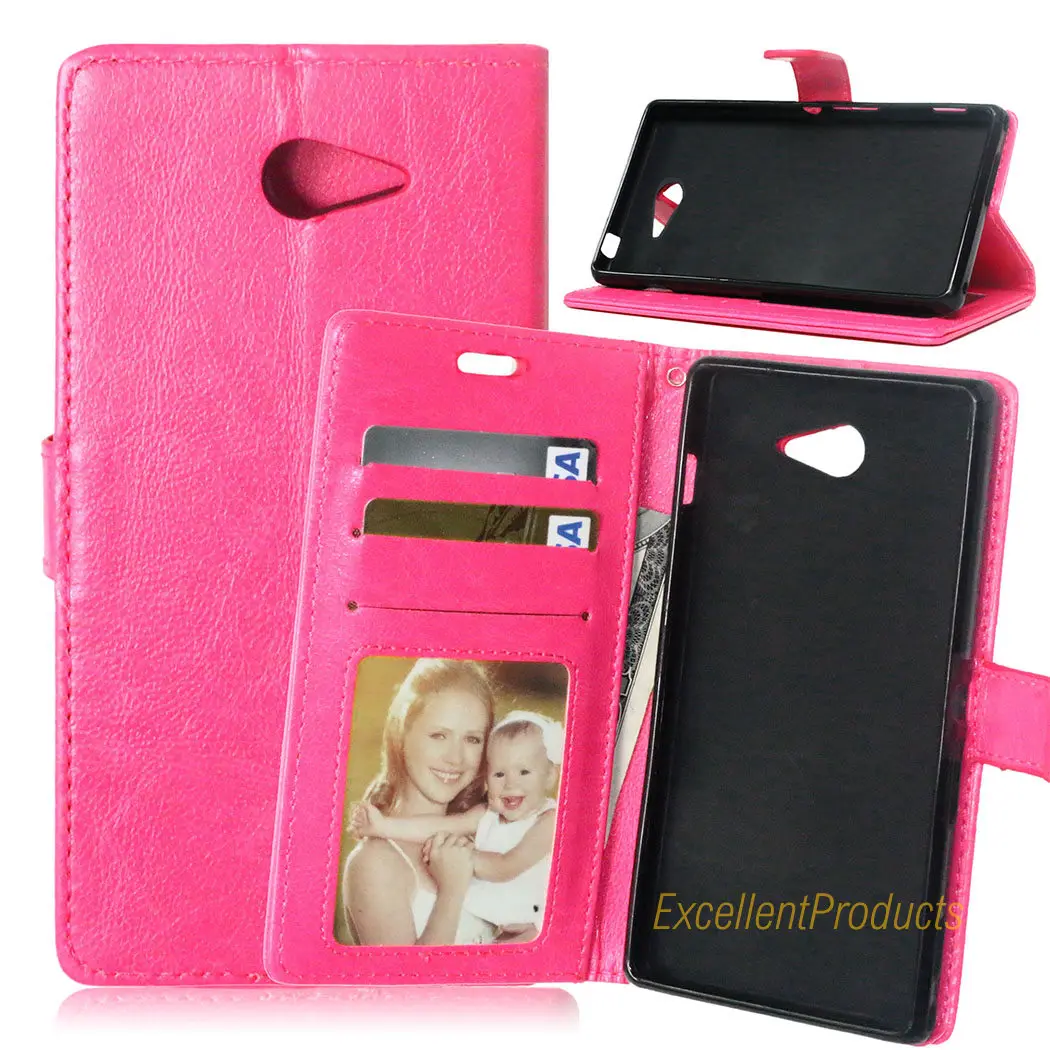Luxury Leather Wallet Phone Case For Sony M2 Flip Cover Card Slot Stand Magnetic Fundas For Sony M2
Luxury Leather Wallet Phone Case For Sony M2 Flip Cover Card Slot Stand Magnetic Fundas For Sony M2