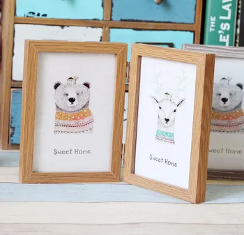 2019 New Fashion Wooden Photo Frame Simple Contrast Color Wall-mounted Wall Living Room Bedroom Wooden Photo Frame Creative Gift
2019 New Fashion Wooden Photo Frame Simple Contrast Color Wall-mounted Wall Living Room Bedroom Wooden Photo Frame Creative Gift