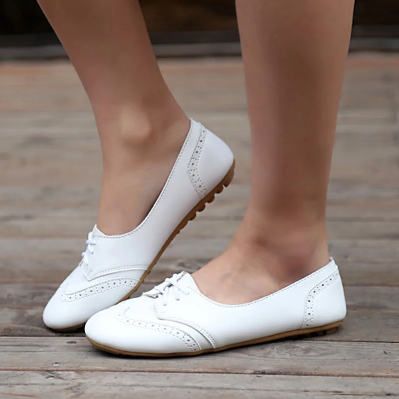 Brogue Women Shoes Causal Comfort Platform Flats Casual Lace-up Mother Ladies Flat Shoes Woman XWT1196
Brogue Women Shoes Causal Comfort Platform Flats Casual Lace-up Mother Ladies Flat Shoes Woman XWT1196