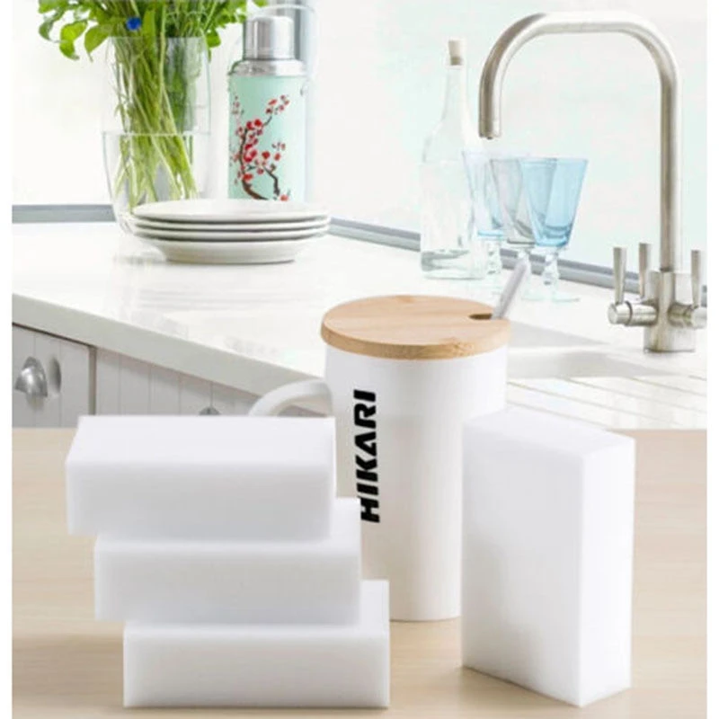 10PCS Melamine Sponge Magic Sponge Eraser Melamine Cleaner Eco-Friendly White Kitchen Magic Eraser 10*6*2cm Hot Sale
10PCS Melamine Sponge Magic Sponge Eraser Melamine Cleaner Eco-Friendly White Kitchen Magic Eraser 10*6*2cm Hot Sale