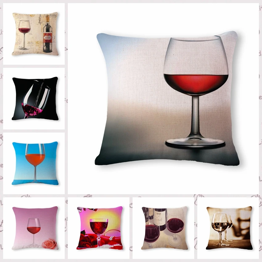 Beautiful Red Wine Glass Cushion Cover Print Linen Affection Sofa Car Seat Home Decorative Throw Pillow Case Housse De Coussin
Beautiful Red Wine Glass Cushion Cover Print Linen Affection Sofa Car Seat Home Decorative Throw Pillow Case Housse De Coussin