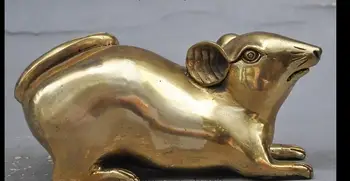 671115606+++6" china Chinese brass copper fengshui zodiac Animal Mice Mouse Rat lucky statue
671115606+++6" china Chinese brass copper fengshui zodiac Animal Mice Mouse Rat lucky statue