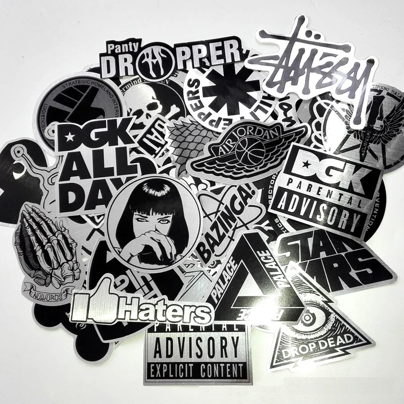 50Pcs/set Imitation Metal Waterproof Cartoon Sticker Trolley Case Suitcase Skateboard Graffiti Sticker Phone Tablet Sticker
50Pcs/set Imitation Metal Waterproof Cartoon Sticker Trolley Case Suitcase Skateboard Graffiti Sticker Phone Tablet Sticker