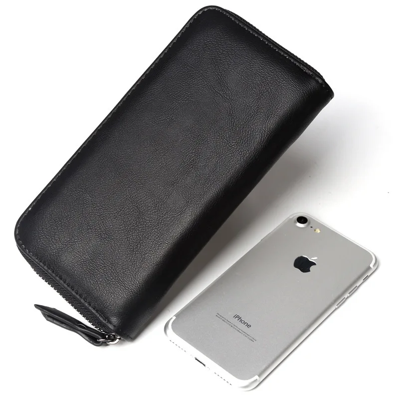Real Cow Leather Men Wallets Genuine Leather Long Purse for Men RFID Zipper Large Capacity Card Holder Purse
Real Cow Leather Men Wallets Genuine Leather Long Purse for Men RFID Zipper Large Capacity Card Holder Purse