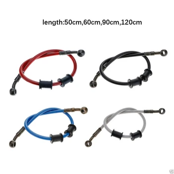 Motorcycle Braided Brake Clutch Oil Hoses Lines Pipes Cables 500mm-2000mm Clutch Oil Hose Tube for Most Motorcycle
Motorcycle Braided Brake Clutch Oil Hoses Lines Pipes Cables 500mm-2000mm Clutch Oil Hose Tube for Most Motorcycle