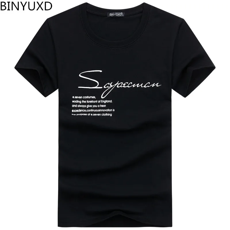 BINYUXD Pure cotton Short Sleeves Hip hop Fashion large size Mens T-Shirt Tshirt O-Neck Summer Personality Fashion men t-shirts
BINYUXD Pure cotton Short Sleeves Hip hop Fashion large size Mens T-Shirt Tshirt O-Neck Summer Personality Fashion men t-shirts