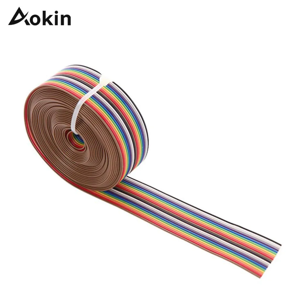 3M 20P DuPont Cable Rainbow Flat Line Support Wire Soldered Cable Connector Wire
3M 20P DuPont Cable Rainbow Flat Line Support Wire Soldered Cable Connector Wire