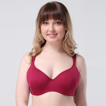 New Red Plus Size E Cup Bralette Padded Bra Push Up Bra Full Cup Comfort Brassiere for Women Soutien Gorge Bra
New Red Plus Size E Cup Bralette Padded Bra Push Up Bra Full Cup Comfort Brassiere for Women Soutien Gorge Bra