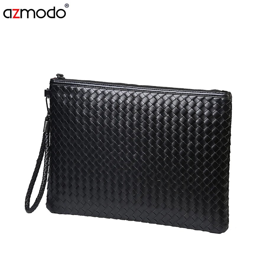 2016 New Fashion Fashion Men's Weaving Clutch Bag Black Leisure Envelope Bag Business Small Bag
2016 New Fashion Fashion Men's Weaving Clutch Bag Black Leisure Envelope Bag Business Small Bag