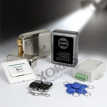 HOMSECUR DIY RFID Card Reader Access Control System Kit With Electronic Door Lock+ Remote
HOMSECUR DIY RFID Card Reader Access Control System Kit With Electronic Door Lock+ Remote