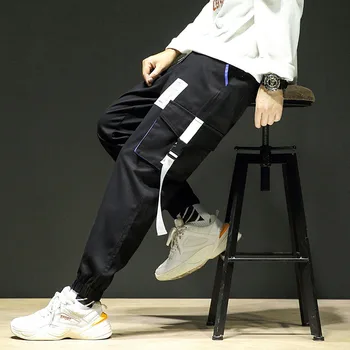 Oversize M-5XL Men's Side Pockets Cargo Harem Pants Hip Hop Casual Male Tatical Joggers Trousers Black Casual Streetwear Pants
Oversize M-5XL Men's Side Pockets Cargo Harem Pants Hip Hop Casual Male Tatical Joggers Trousers Black Casual Streetwear Pants
