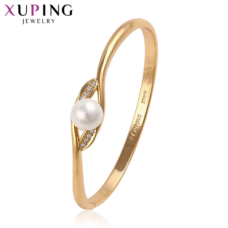 Xuping Special Design Bangles Fashion Imitation Pearl Jewelry Charms Styles Party Gifts for Ladies S163.8-51444
Xuping Special Design Bangles Fashion Imitation Pearl Jewelry Charms Styles Party Gifts for Ladies S163.8-51444