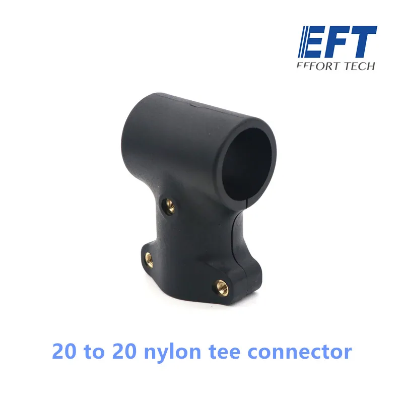 EFT 20 to 20 nylon tee horizontal and vertical 20 tube tripod fixed connector for DIY Agriculture Plant Drone Accessories
EFT 20 to 20 nylon tee horizontal and vertical 20 tube tripod fixed connector for DIY Agriculture Plant Drone Accessories
