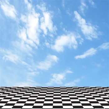 Leacco Cloudy Blue Sky Black White Square Floor Photographic Backgrounds Customized Photography Backdrops For Photo Studio
Leacco Cloudy Blue Sky Black White Square Floor Photographic Backgrounds Customized Photography Backdrops For Photo Studio